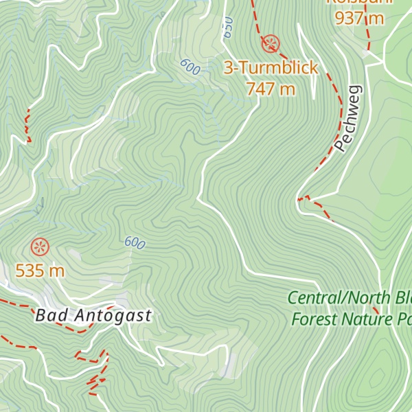 Map of Müllerbauerneckhütte