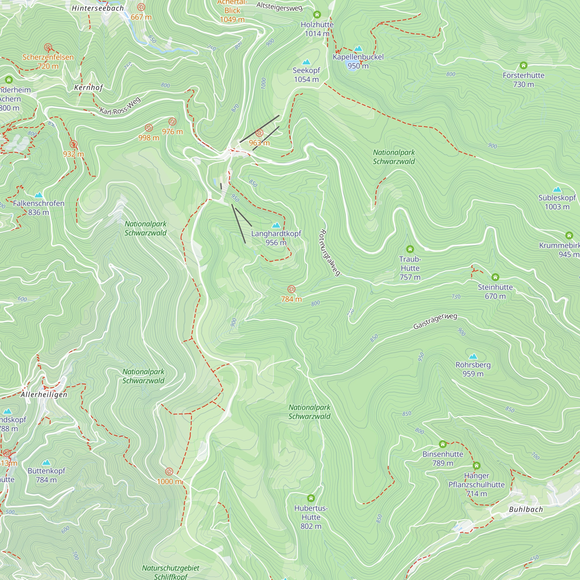 Sturmhütte map