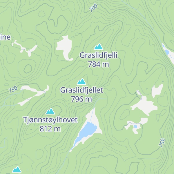 Map of Grasfjellet