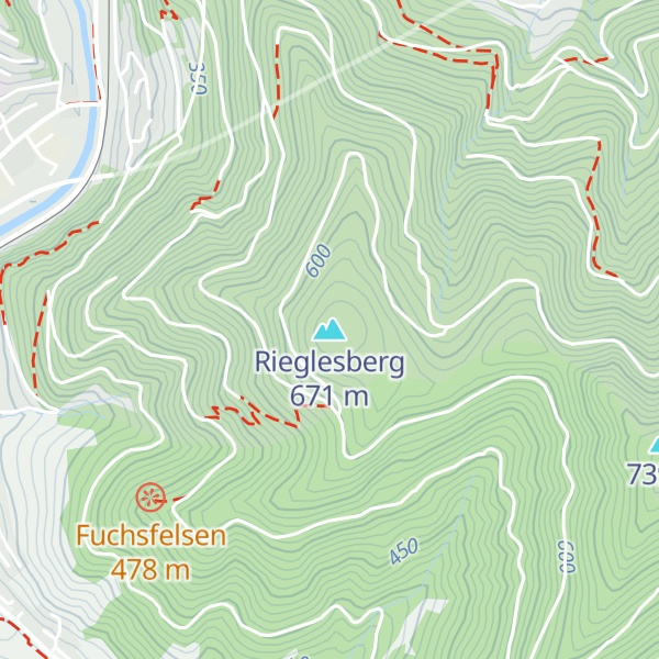 Map of Rieglesberg
