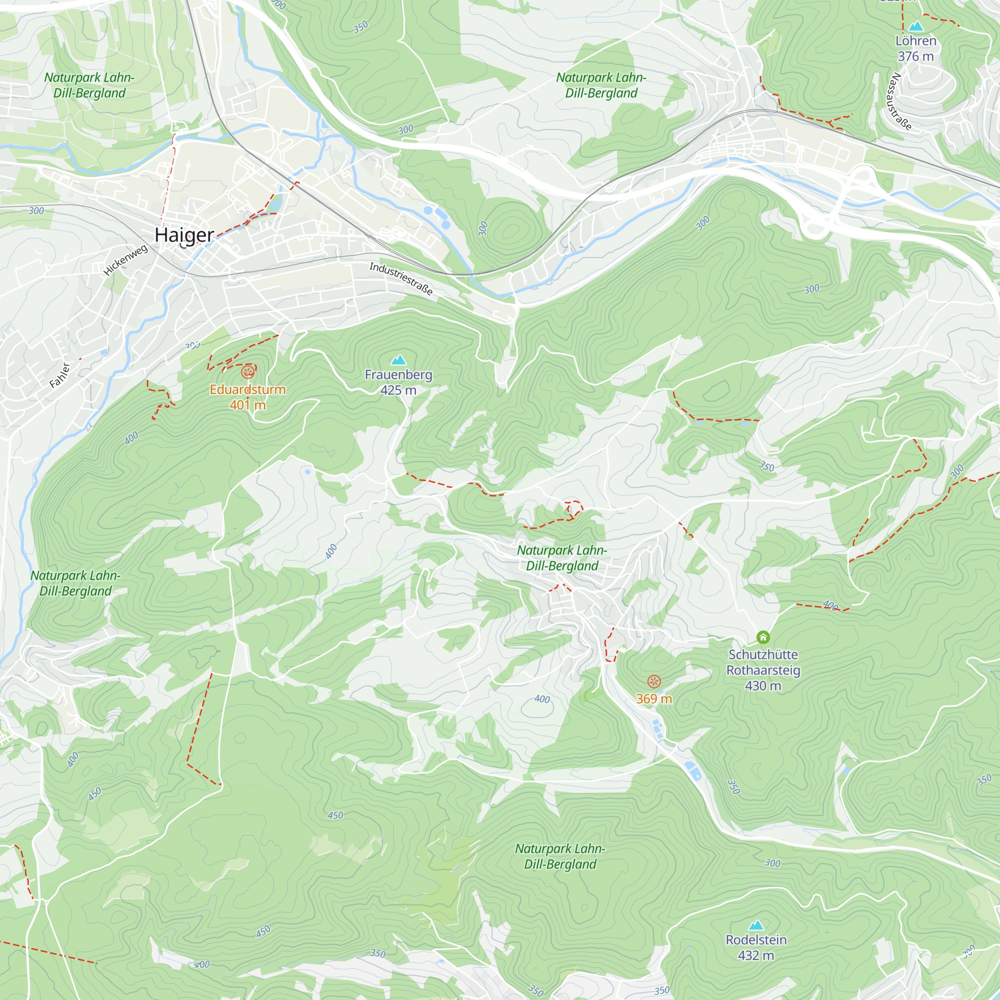 Grillhütte Donsbach map
