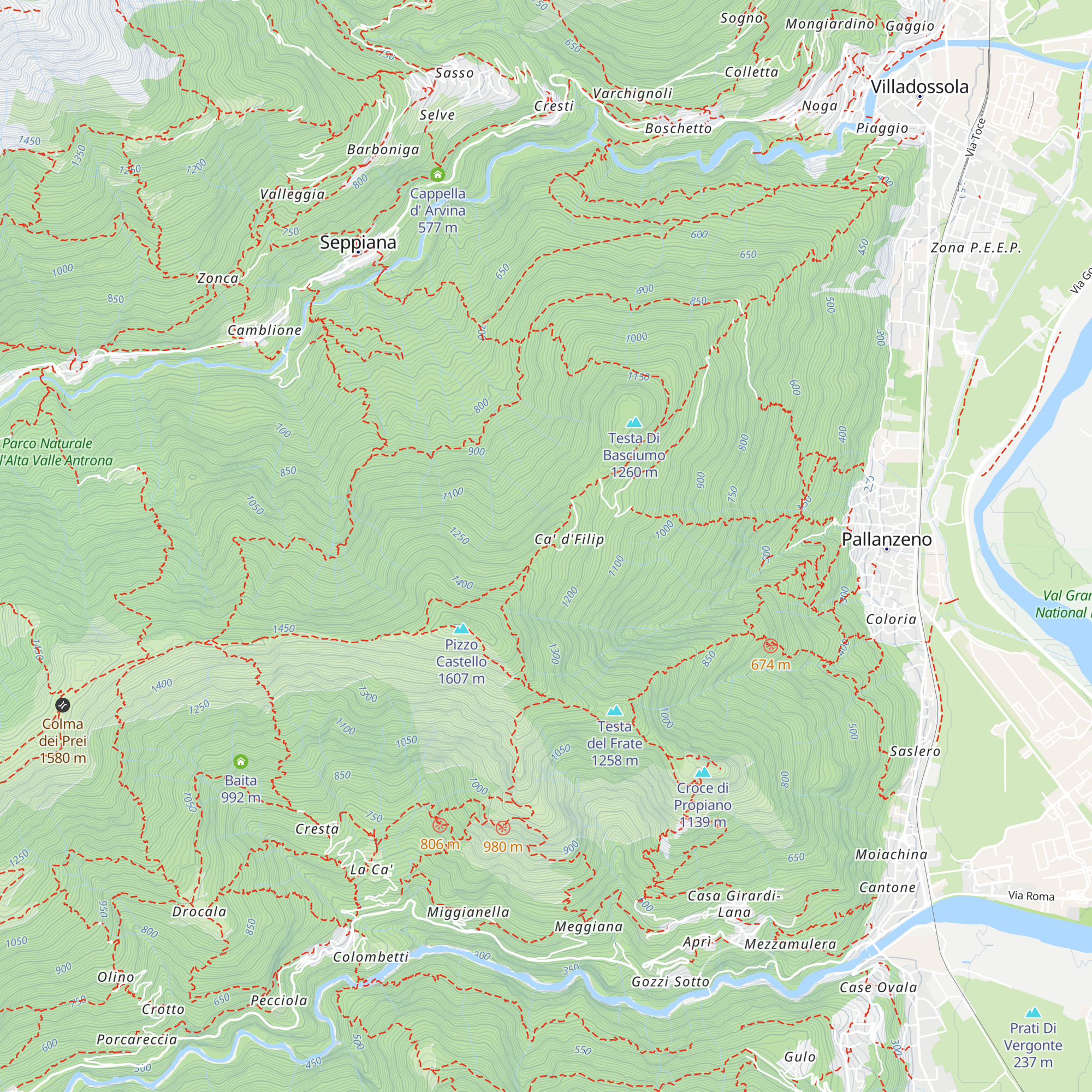 Rifugio dott. Giovanni Rondolini map