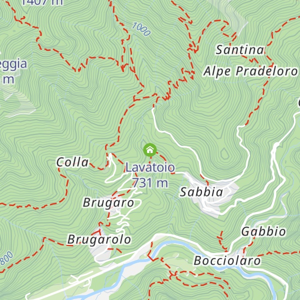 Map of Lavatoio