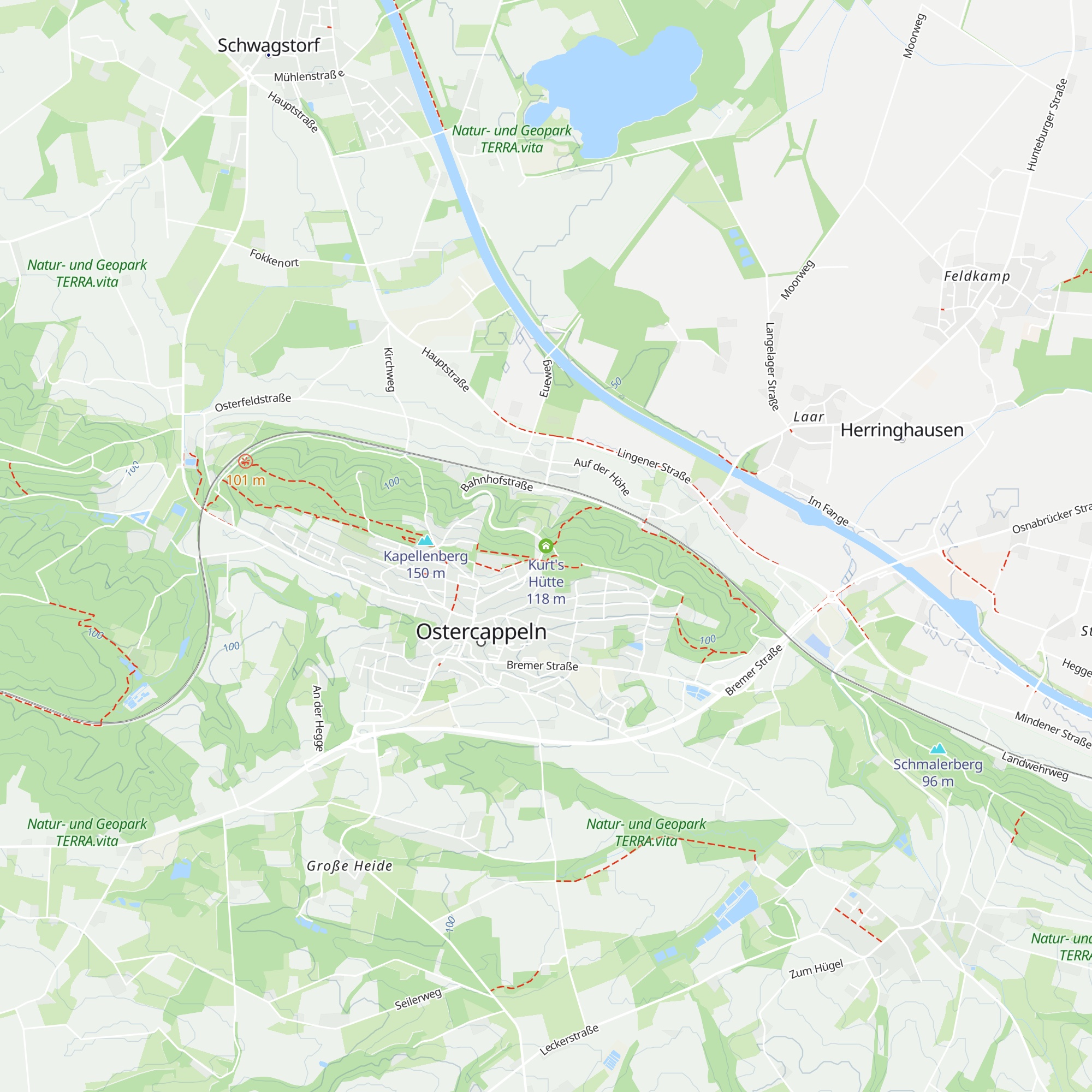 Kurt's Hütte map