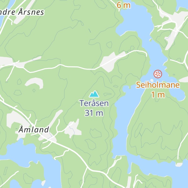 Map of Teråsen
