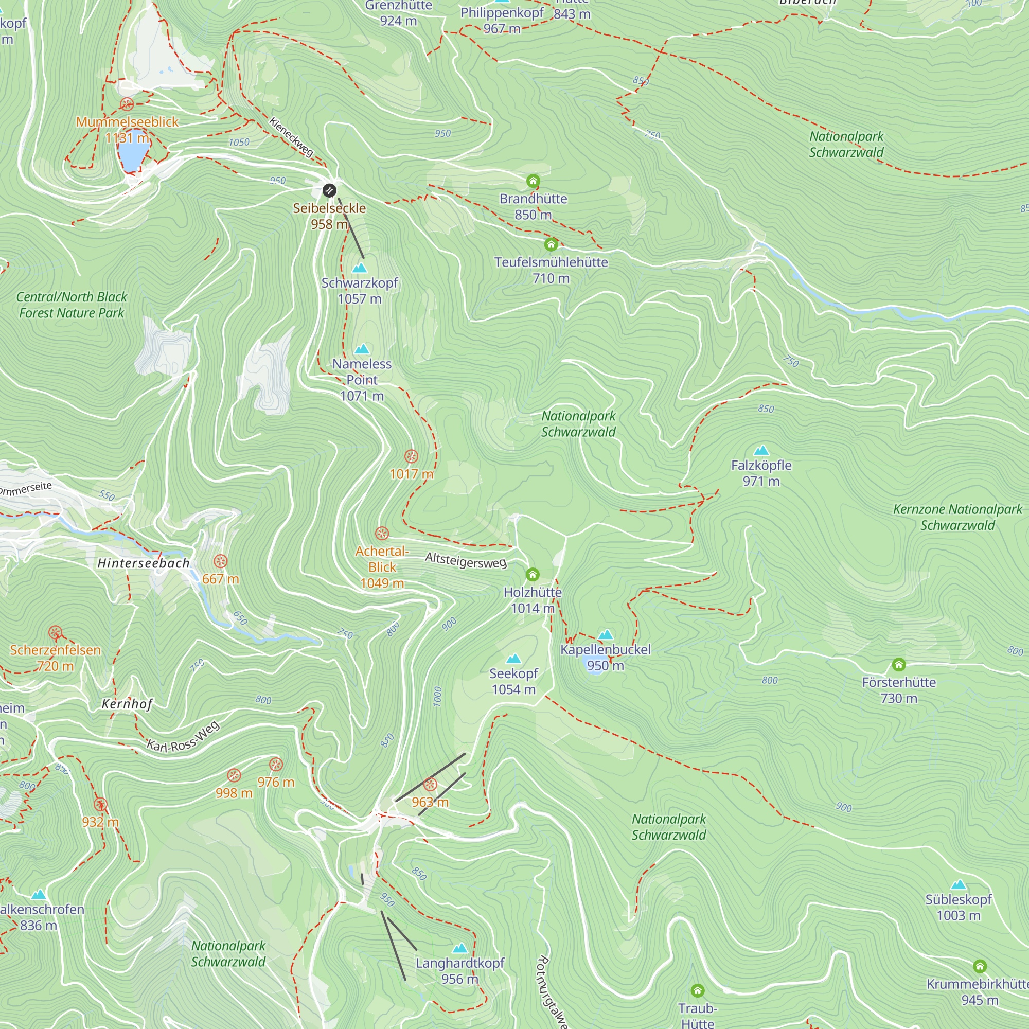 Darmstädter Hütte map