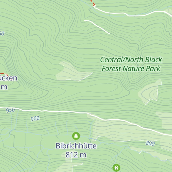 Map of Hauerskopfhütte