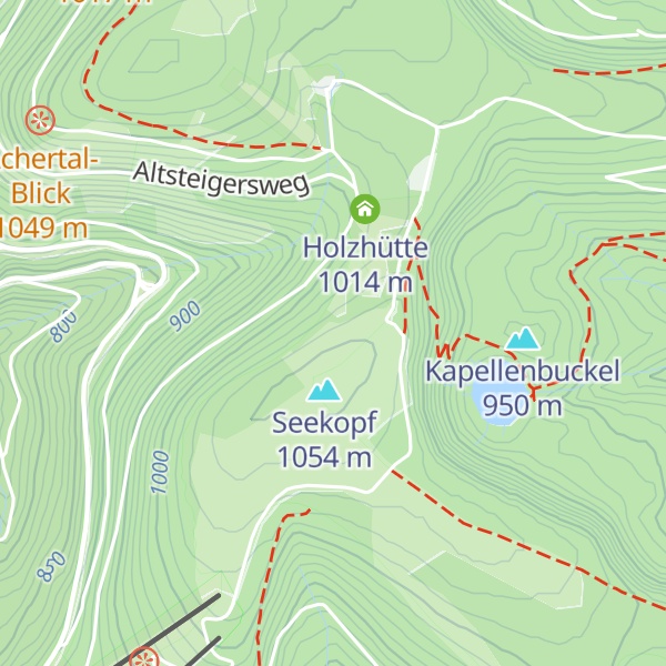 Map of Acherner Skihütte