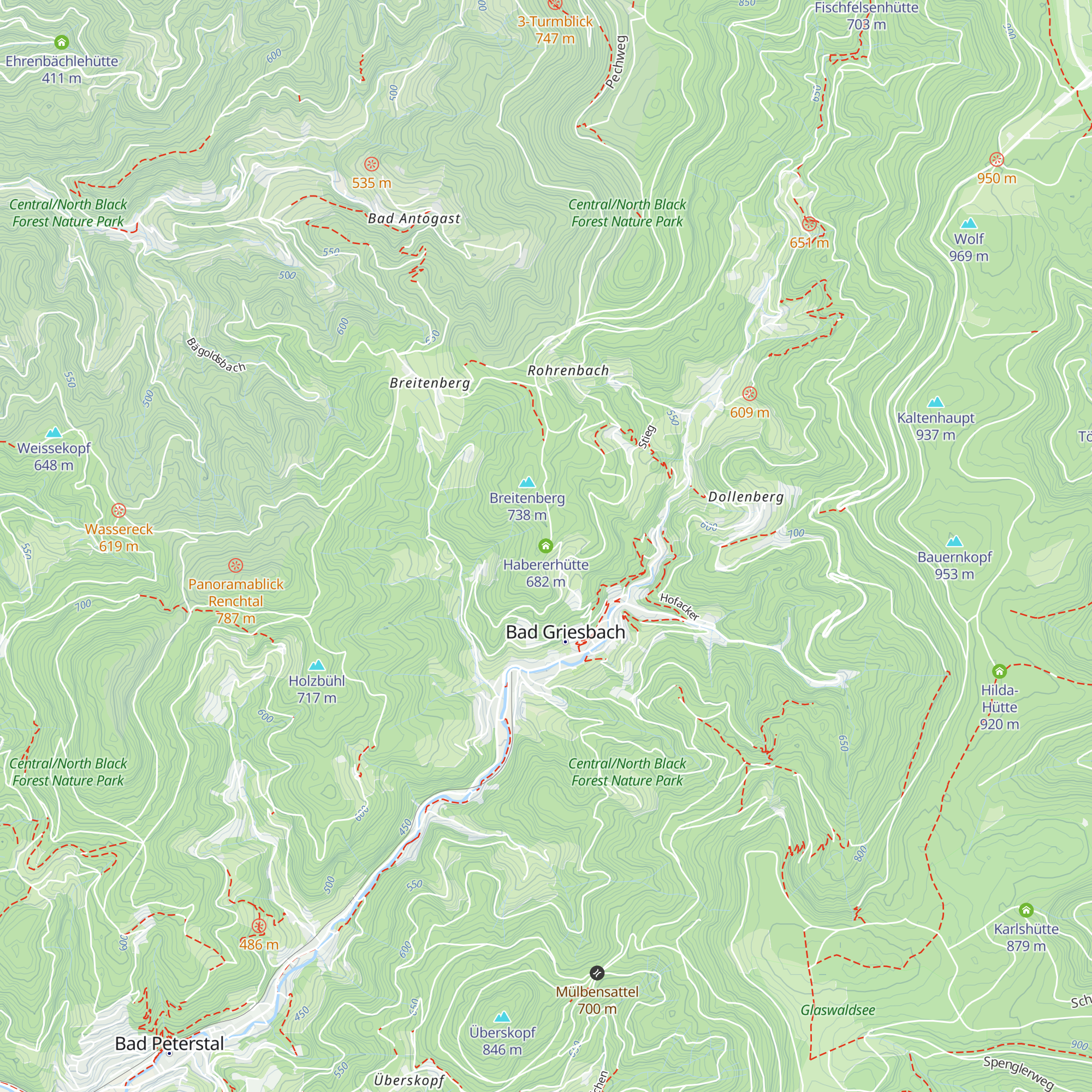 Habererhütte map