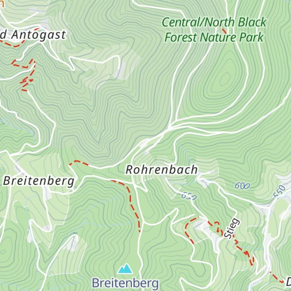 Map of Renchtalhütte