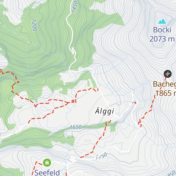 Map of Gästehaus Älggialp