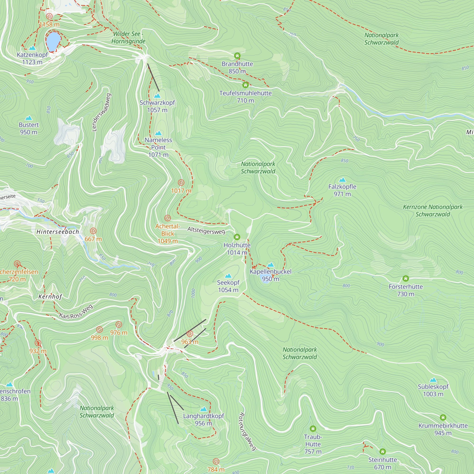 Holzhütte map