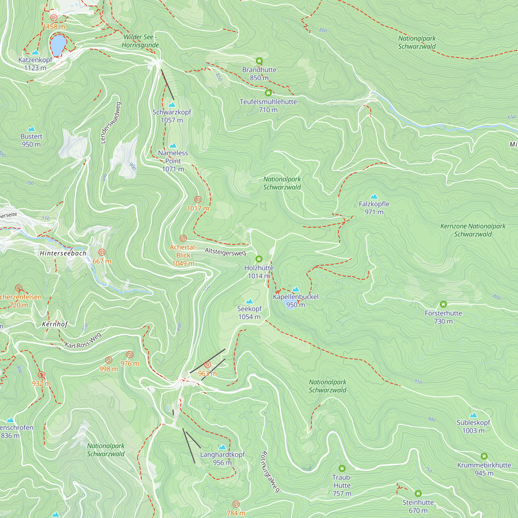 Holzhütte map