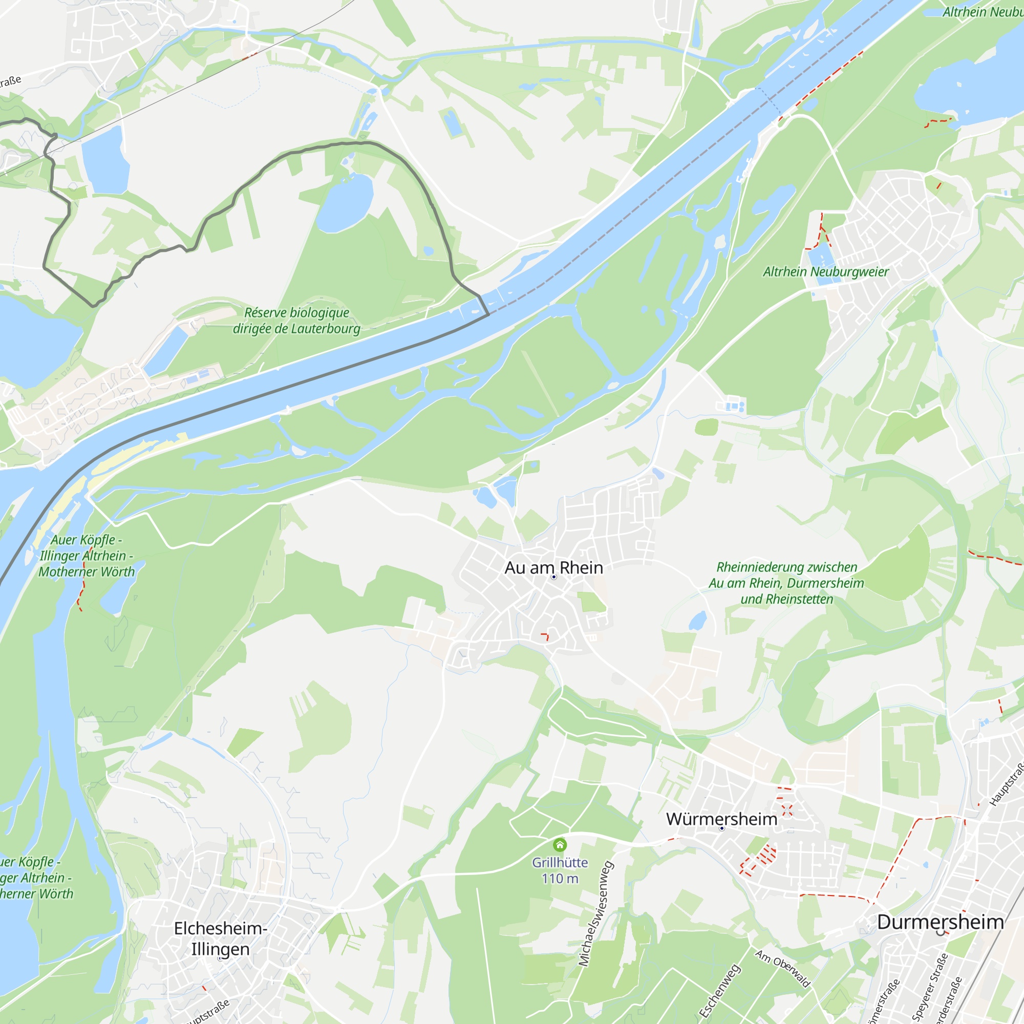Andis Anglerhütte map