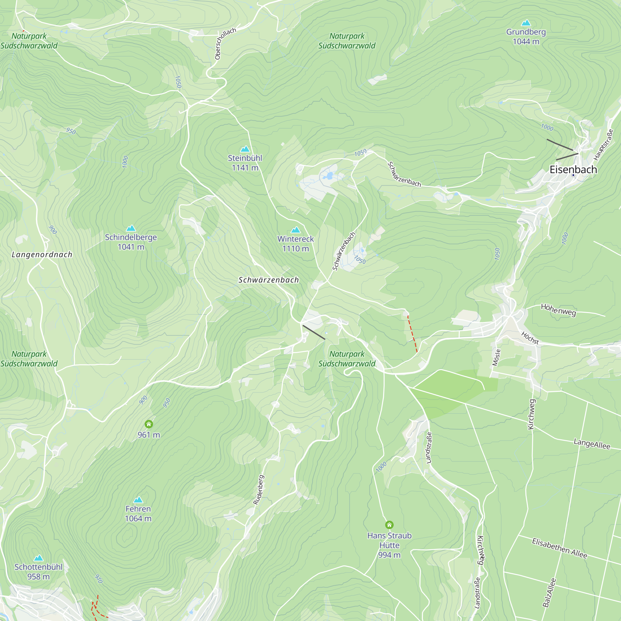 Schutzhütte am Platzberg map
