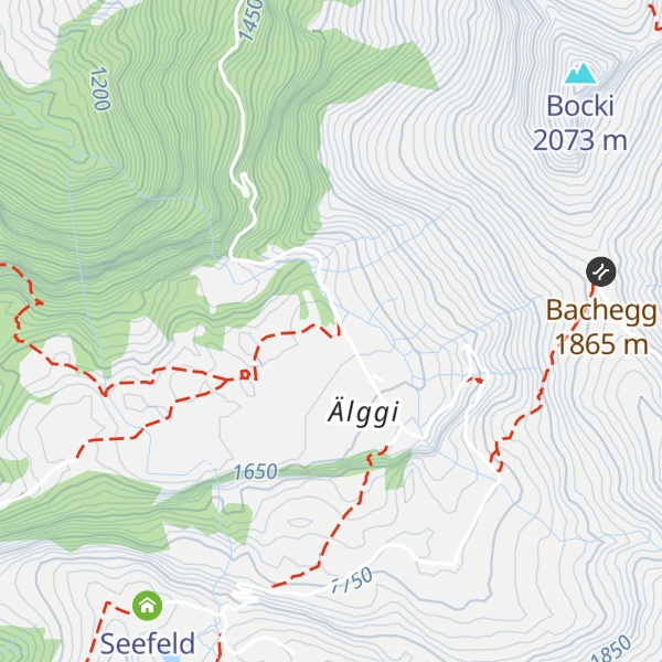 Map of Berggasthaus Aelggialp