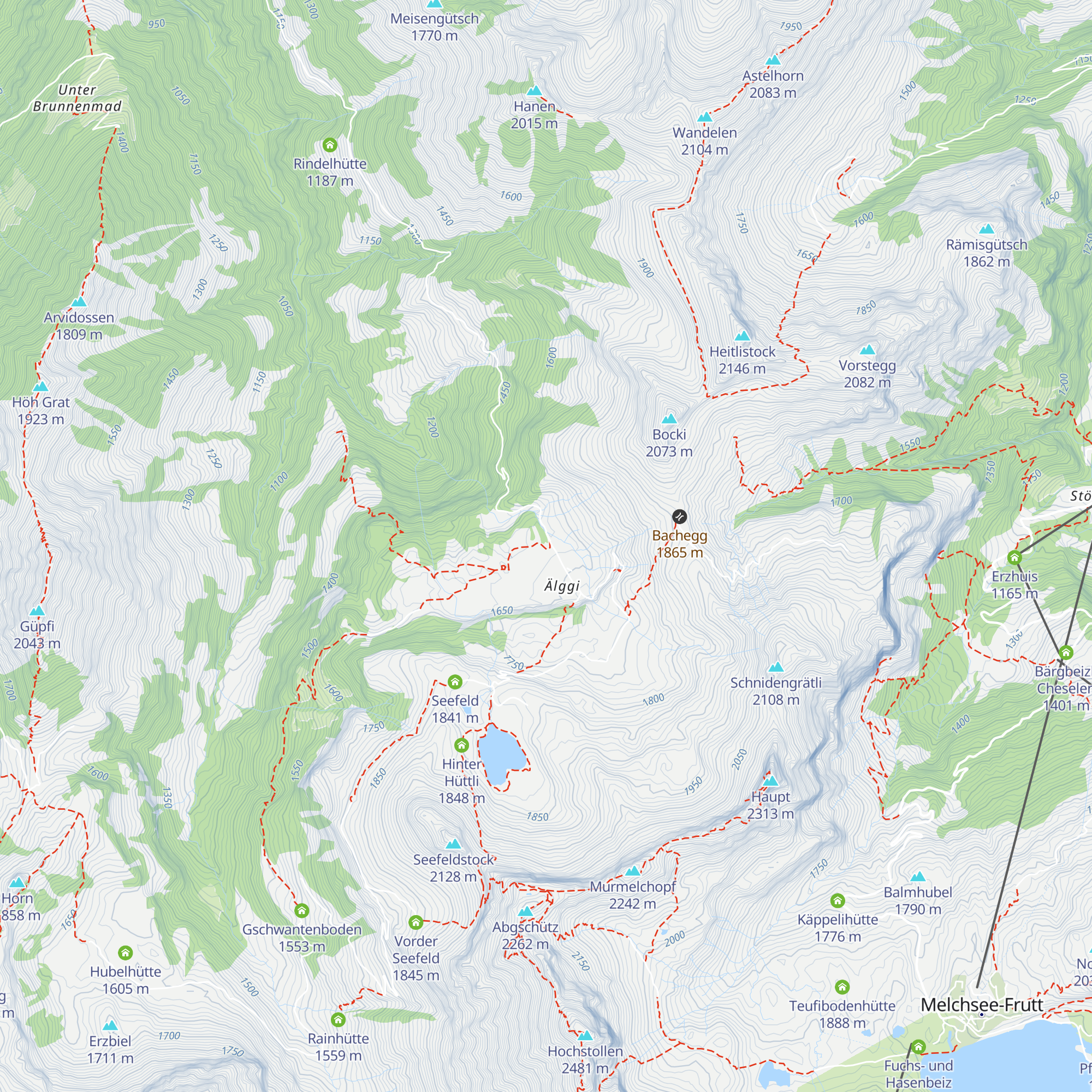 Berggasthaus Aelggialp map