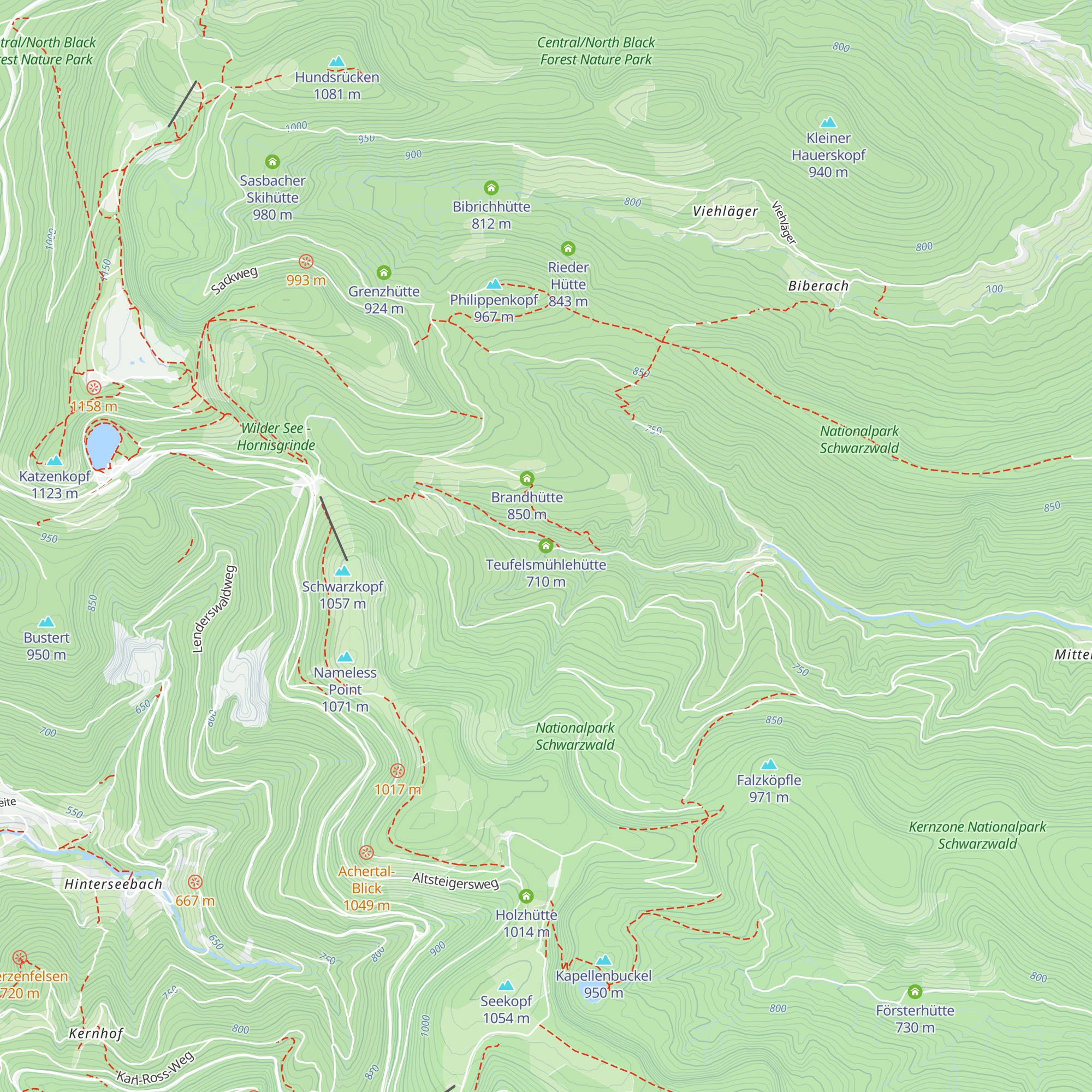 Teufelsmühlehütte map