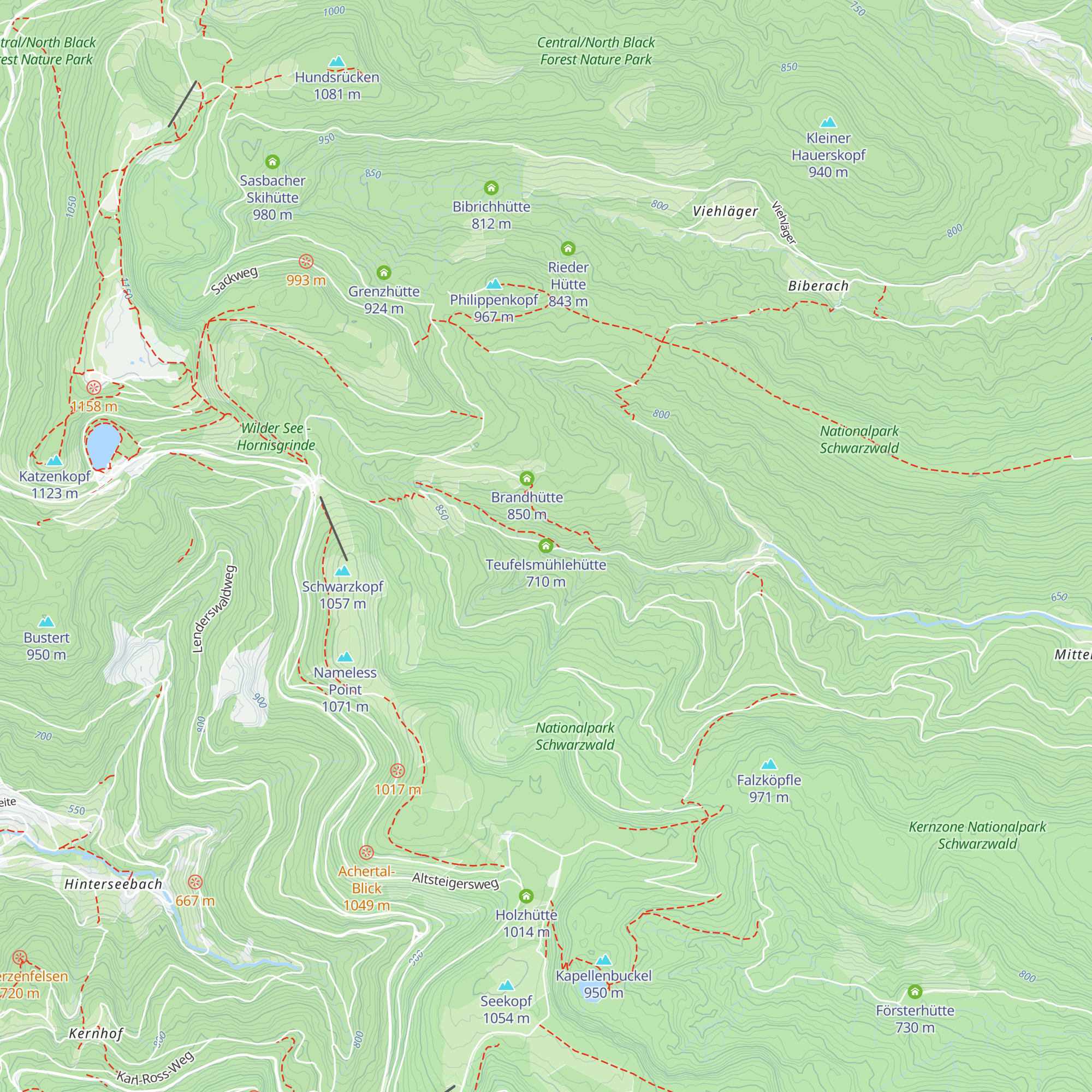 Teufelsmühlehütte map