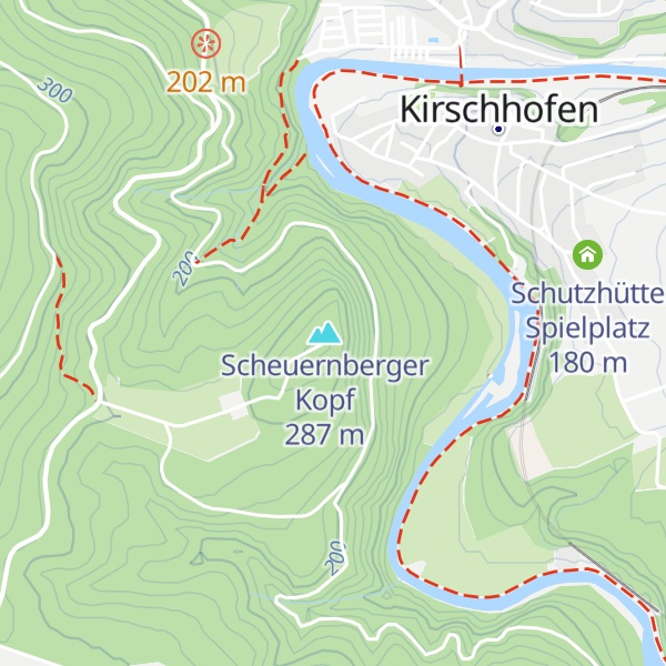 Map of Wander-Hütte