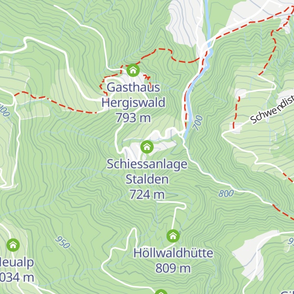 Map of Schiessanlage Stalden