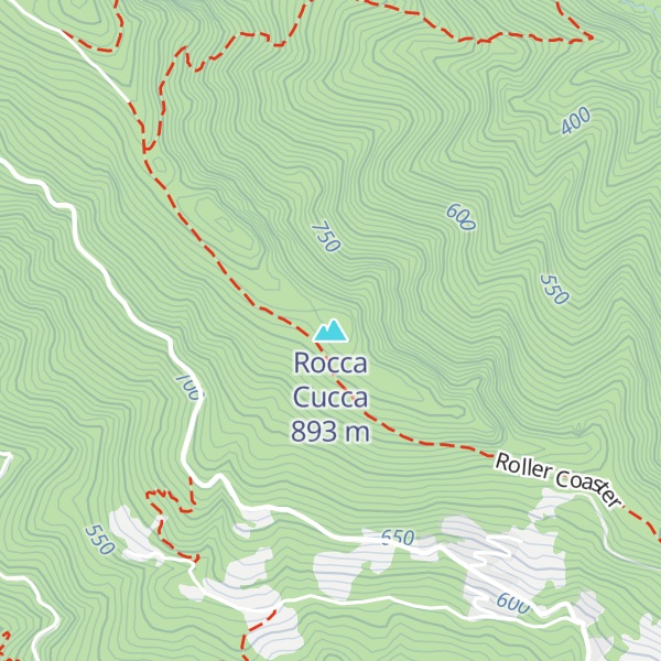 Map of Rocca Cucca