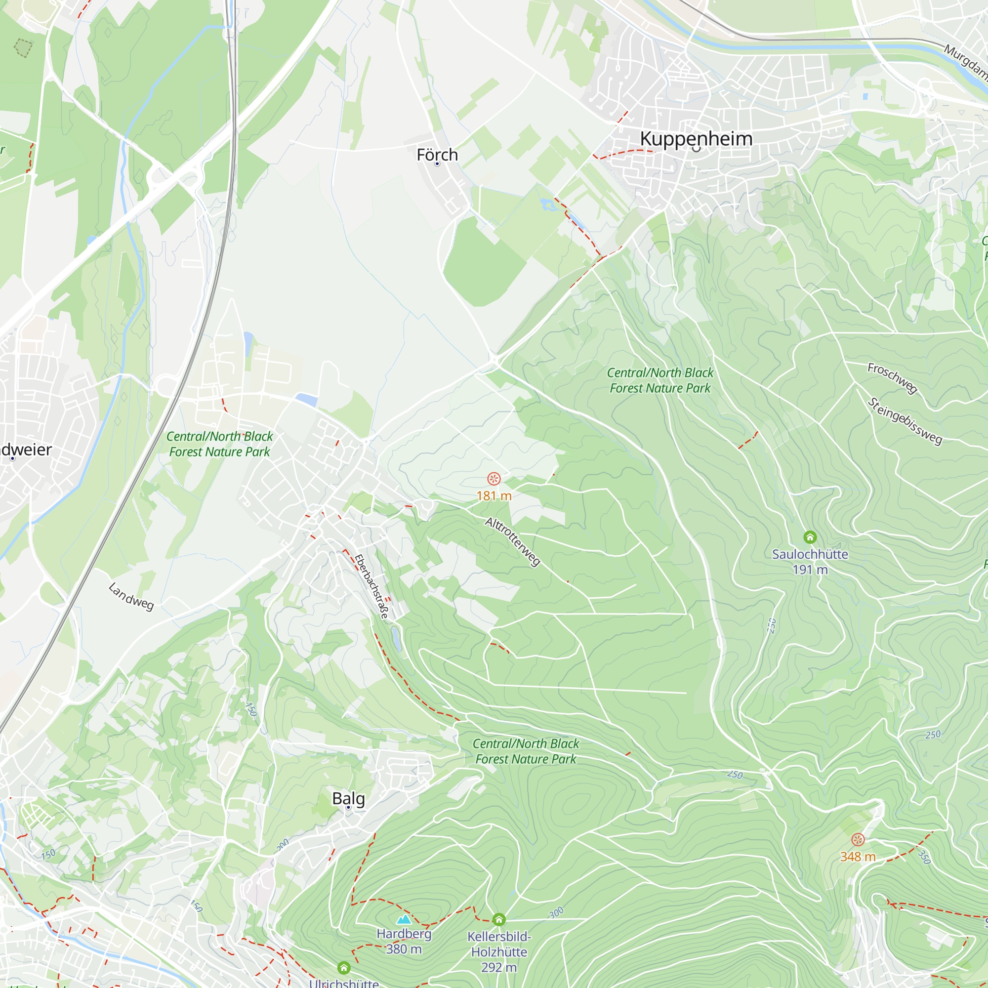 Fuchslochhütte map
