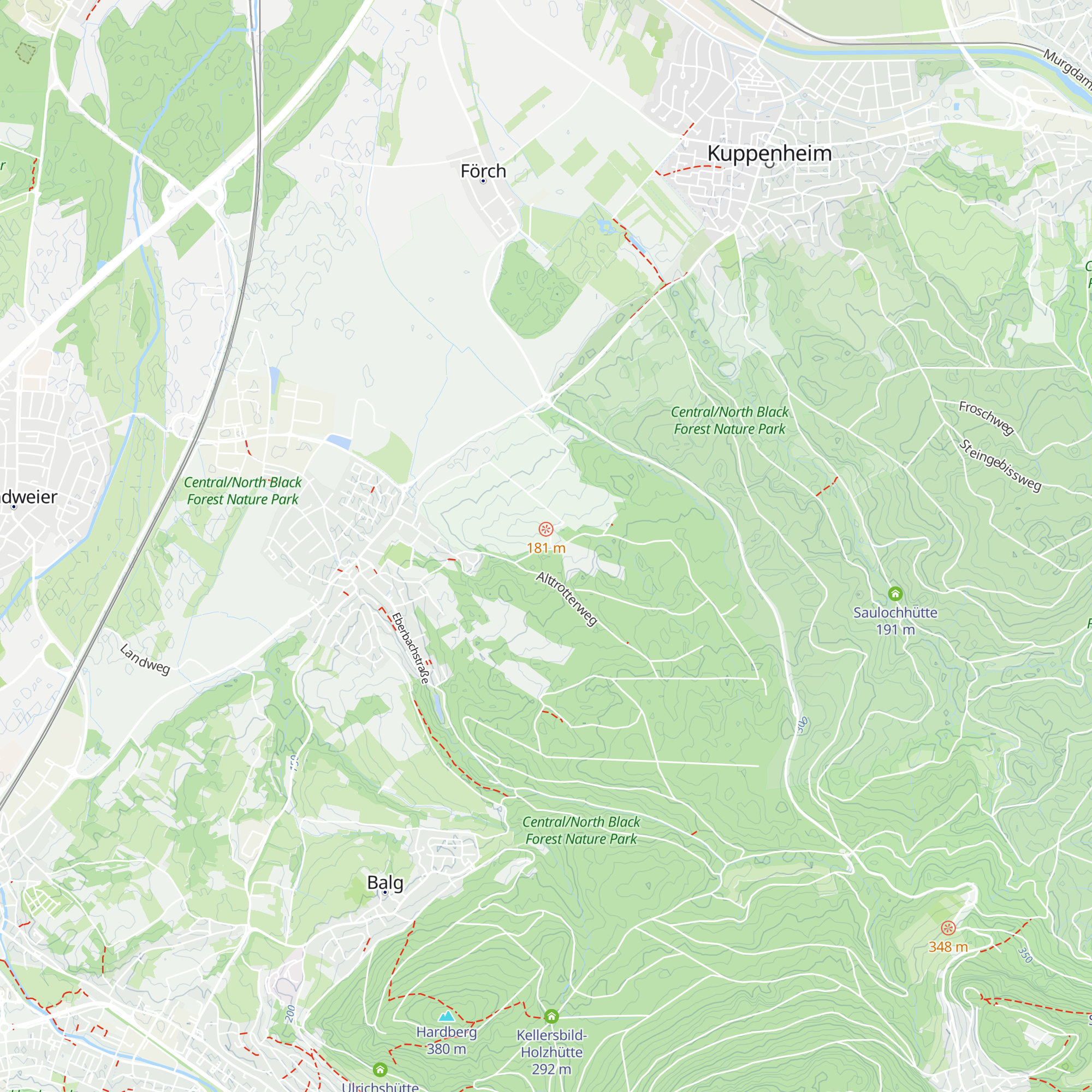 Fuchslochhütte map
