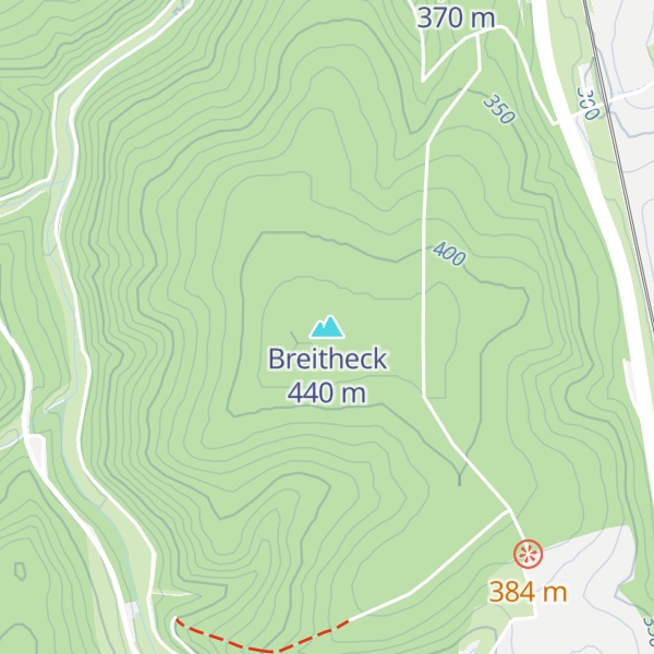 Map of Breitheck