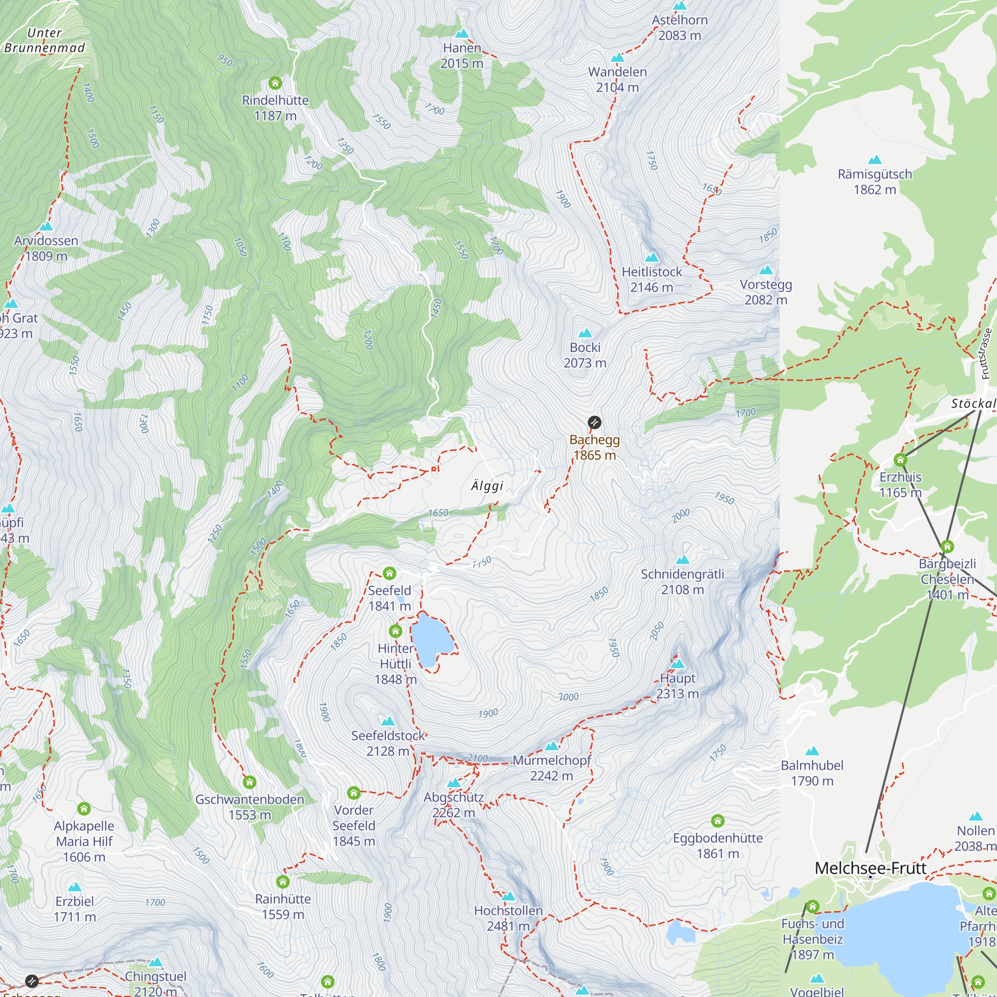 Bruochlihittä map