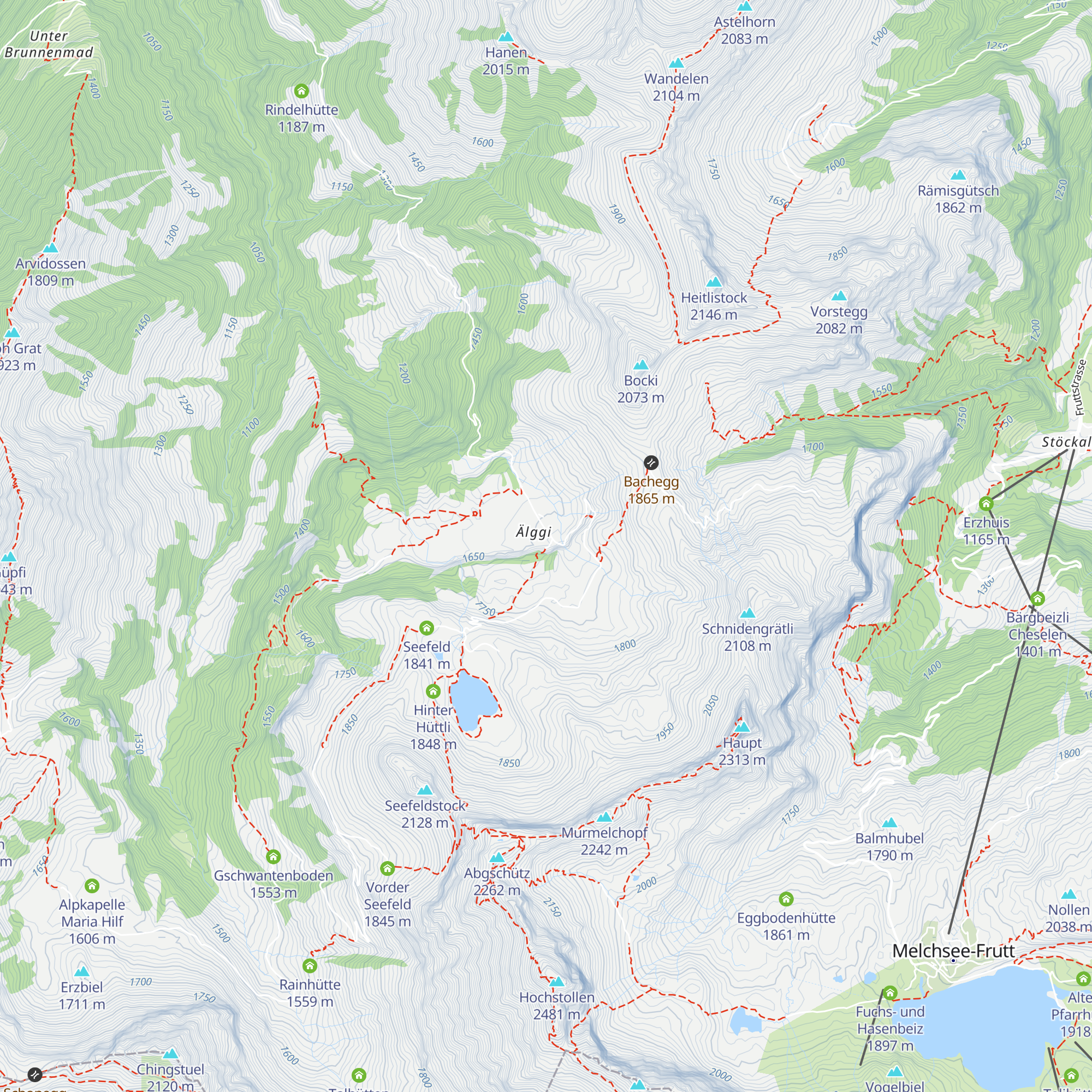 Bruochlihittä map