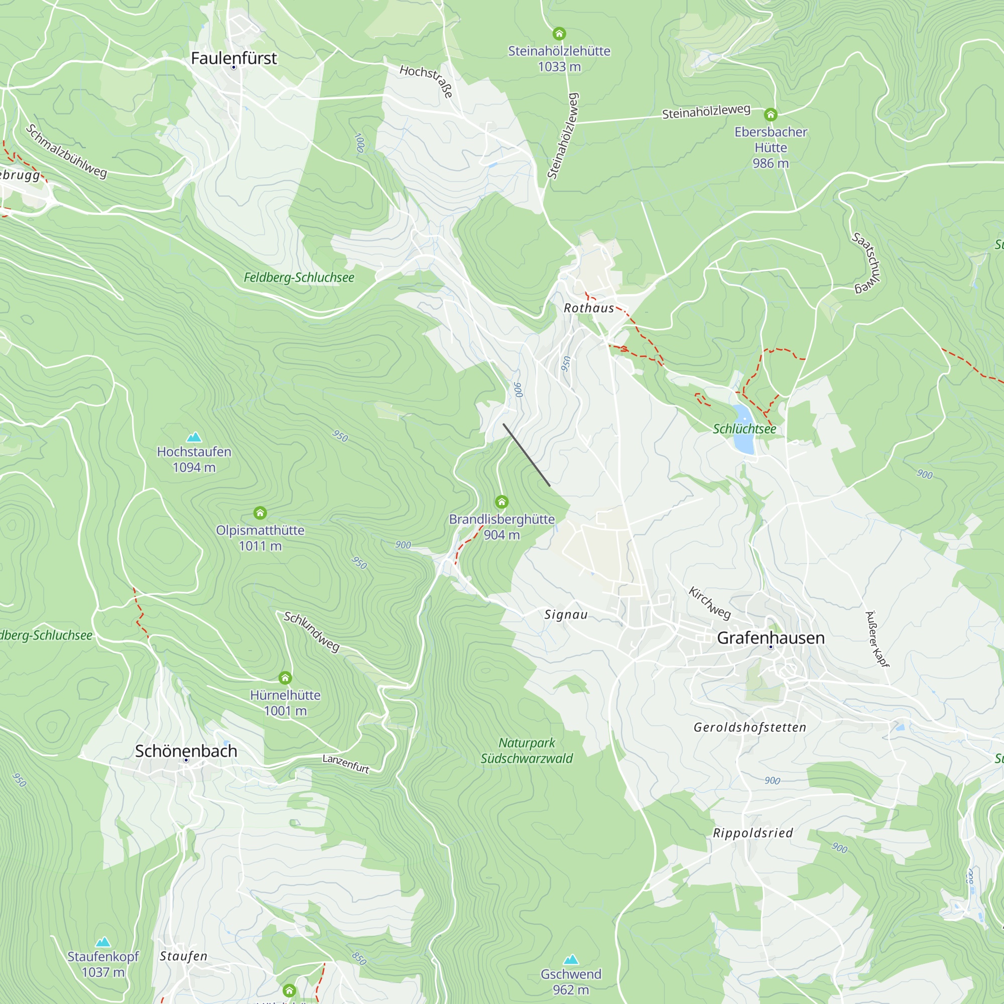 Brandlisberghütte map