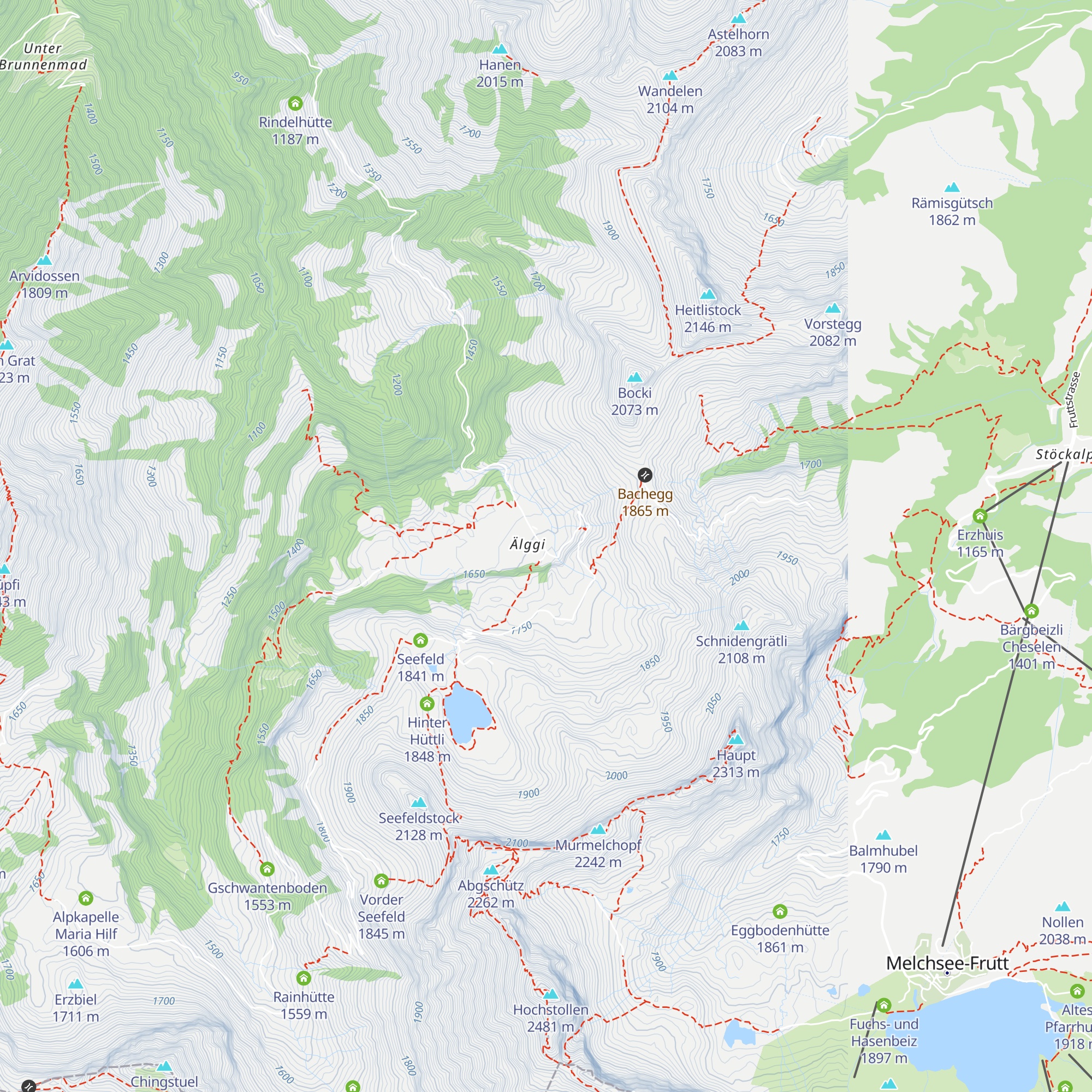 Balmhittä map
