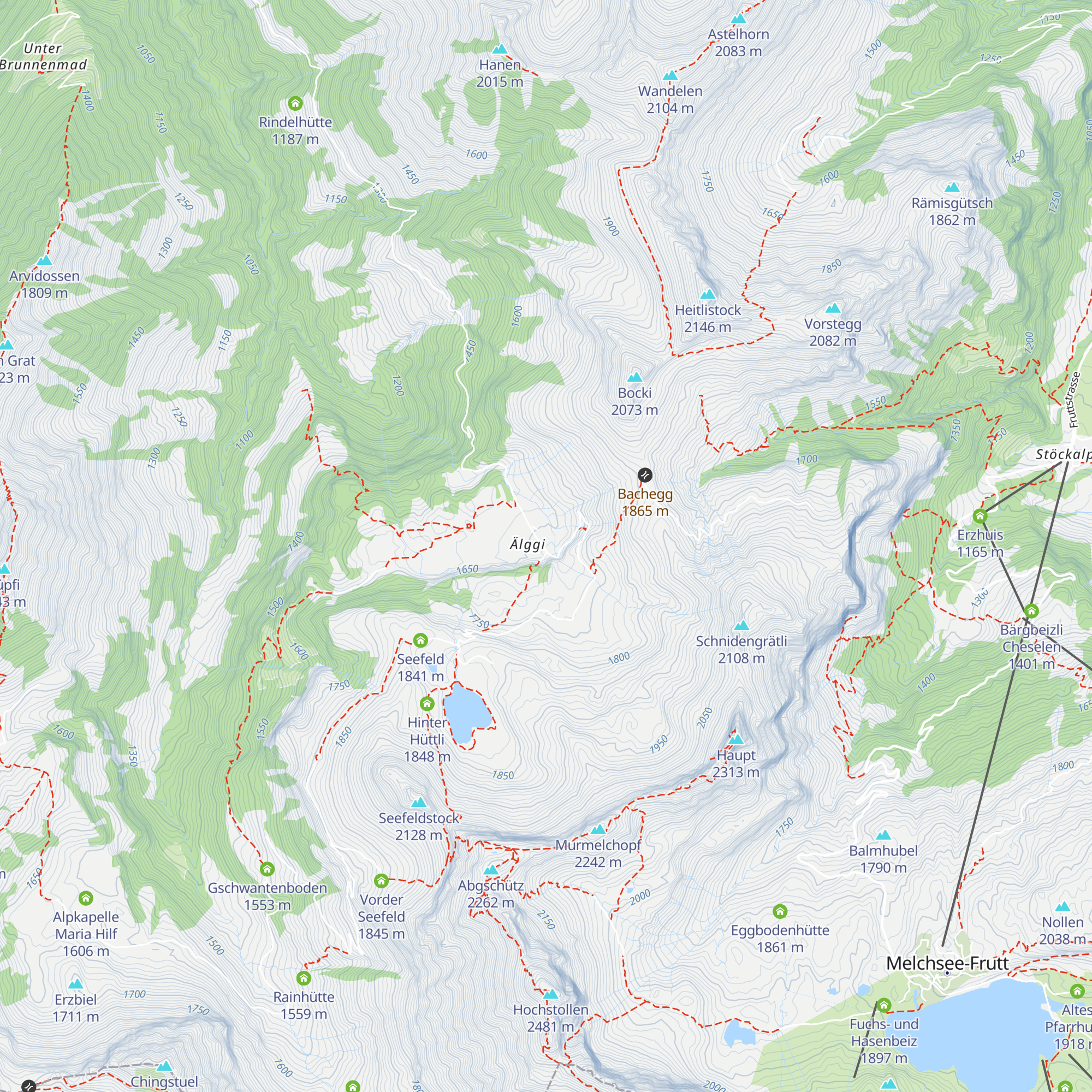 Balmhittä map