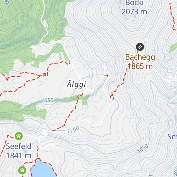 Map of Oberhuiserhittä