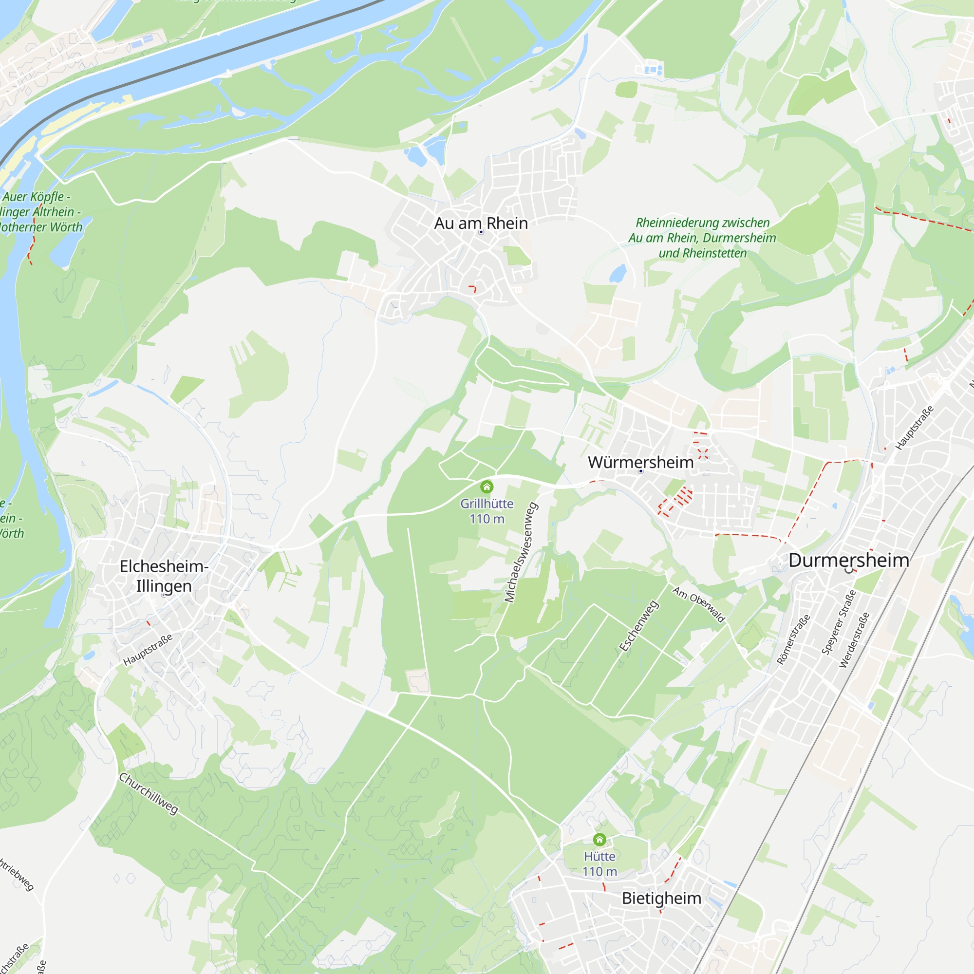 Grillhütte map