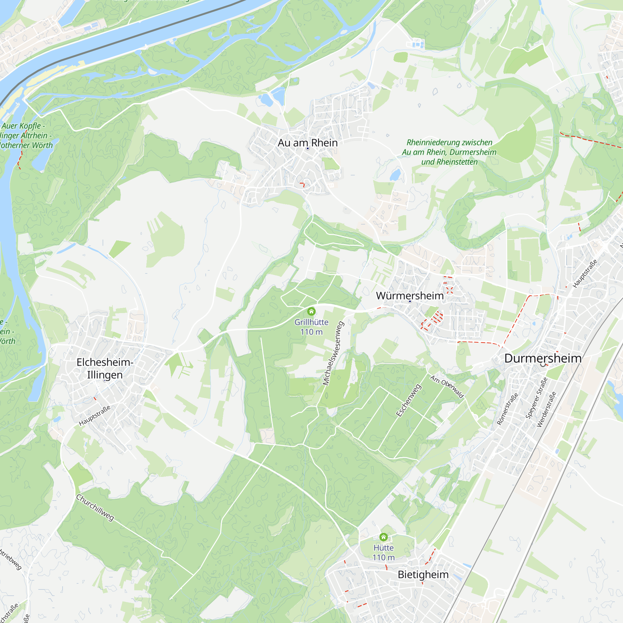 Grillhütte map