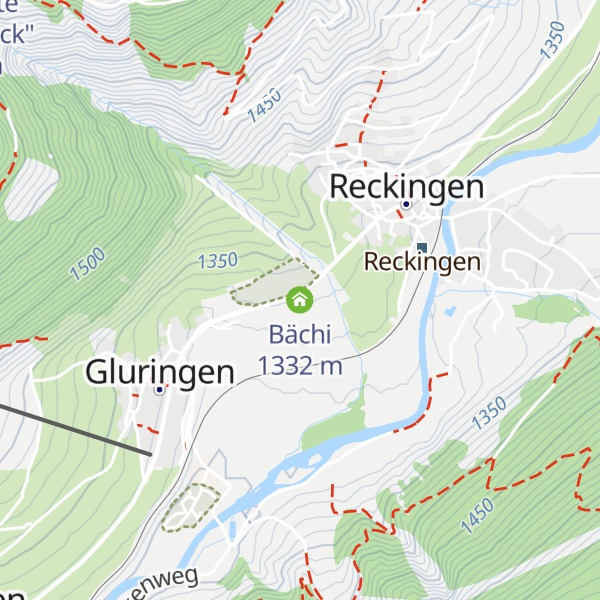 Map of Bächi