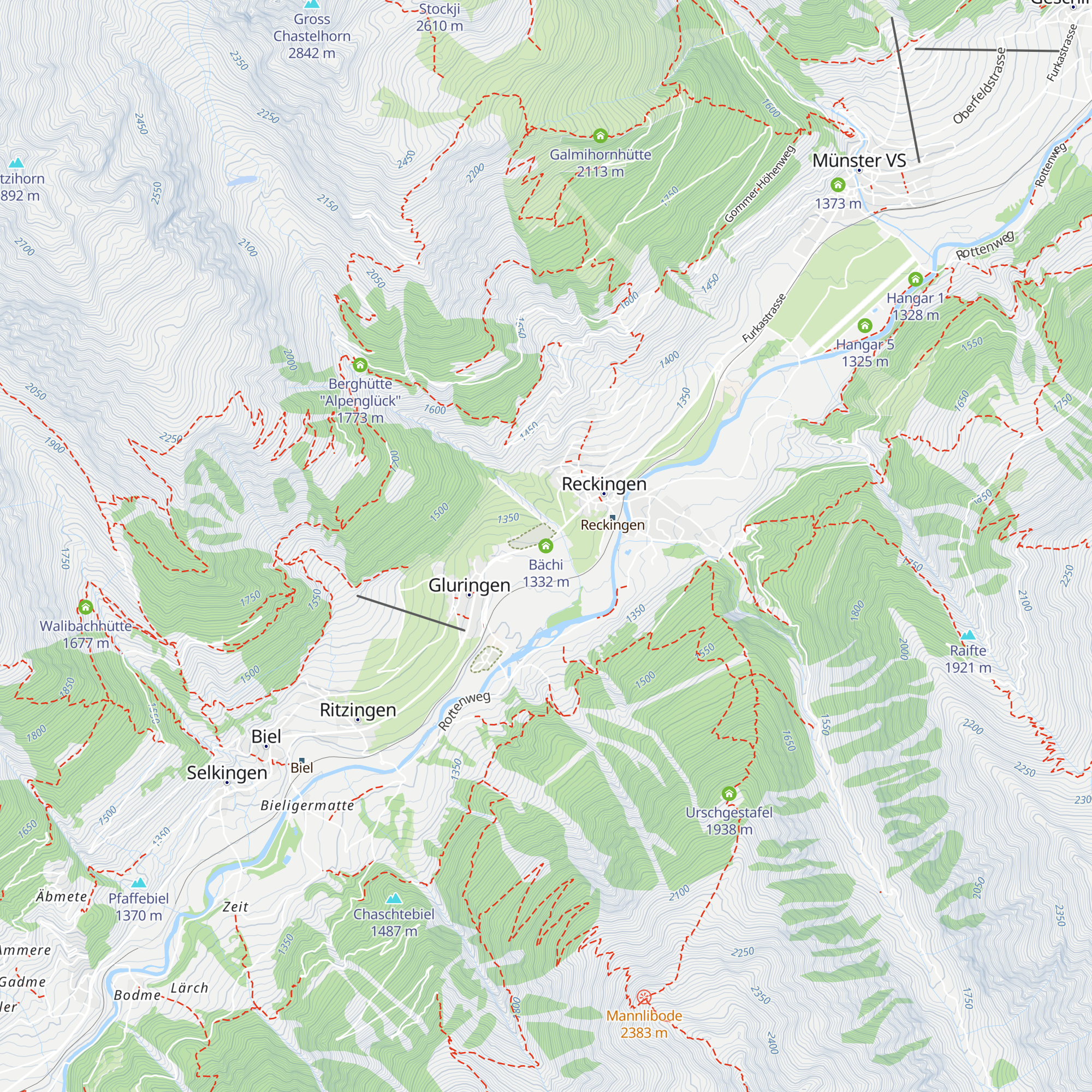 Bächi map