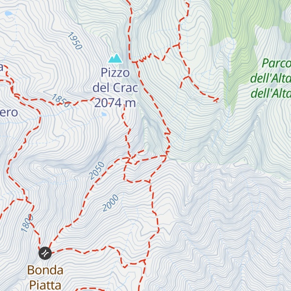 Map of Monte Capio