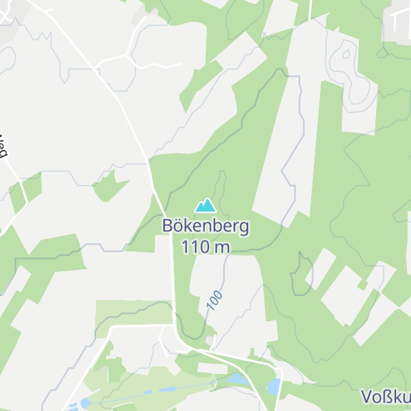 Map of Bökenberg