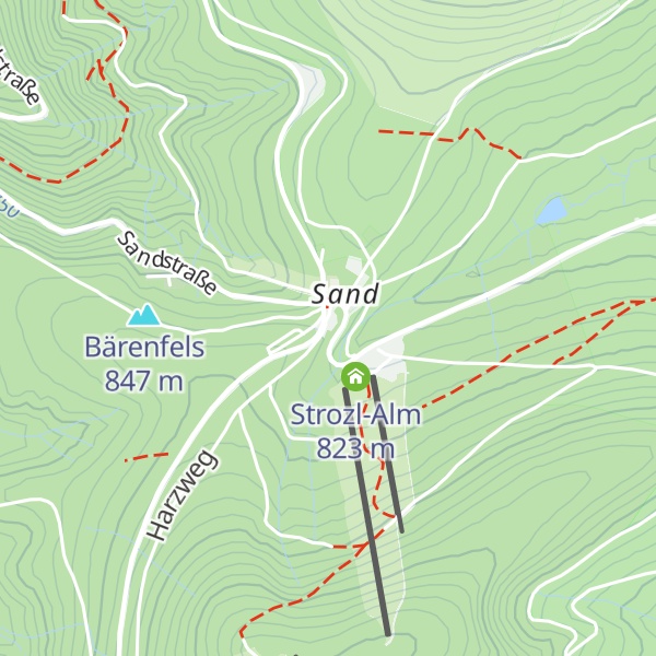 Map of Förster Meier Hütte