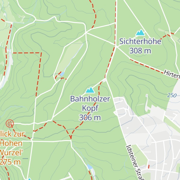 Map of Bahnholzer Kopf