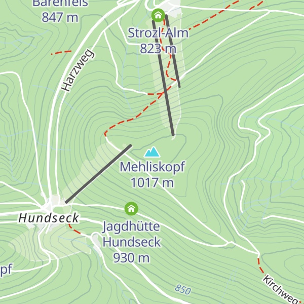 Map of Mehliskopf