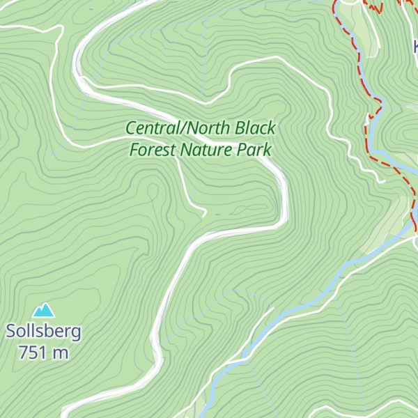 Map of Lanzenkopfhütte
