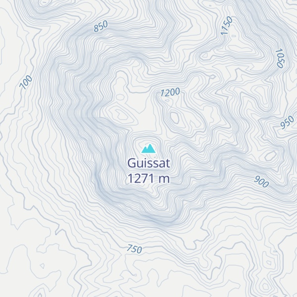 Map of Guissat