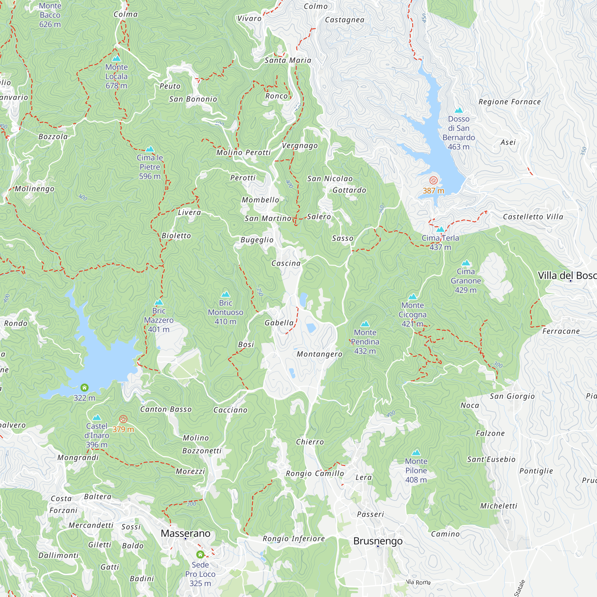 Sede Pro Loco map