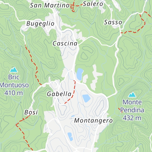 Map of Laghetto Gabella