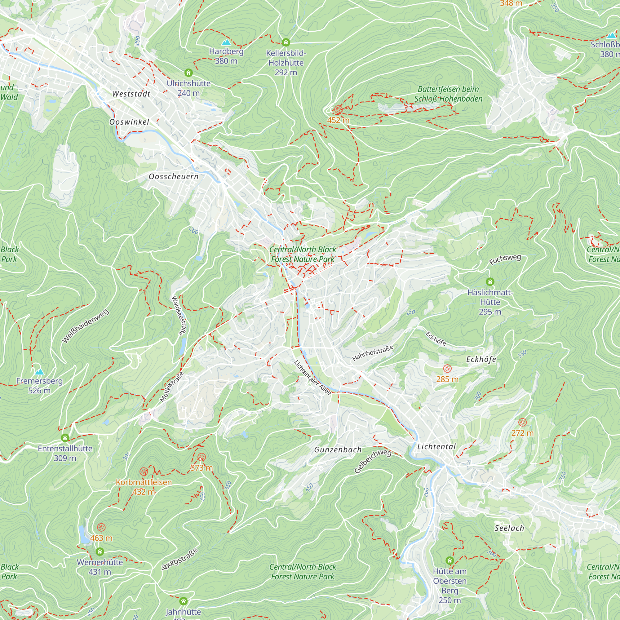 KVV-Kundenzentrum Baden-Baden map