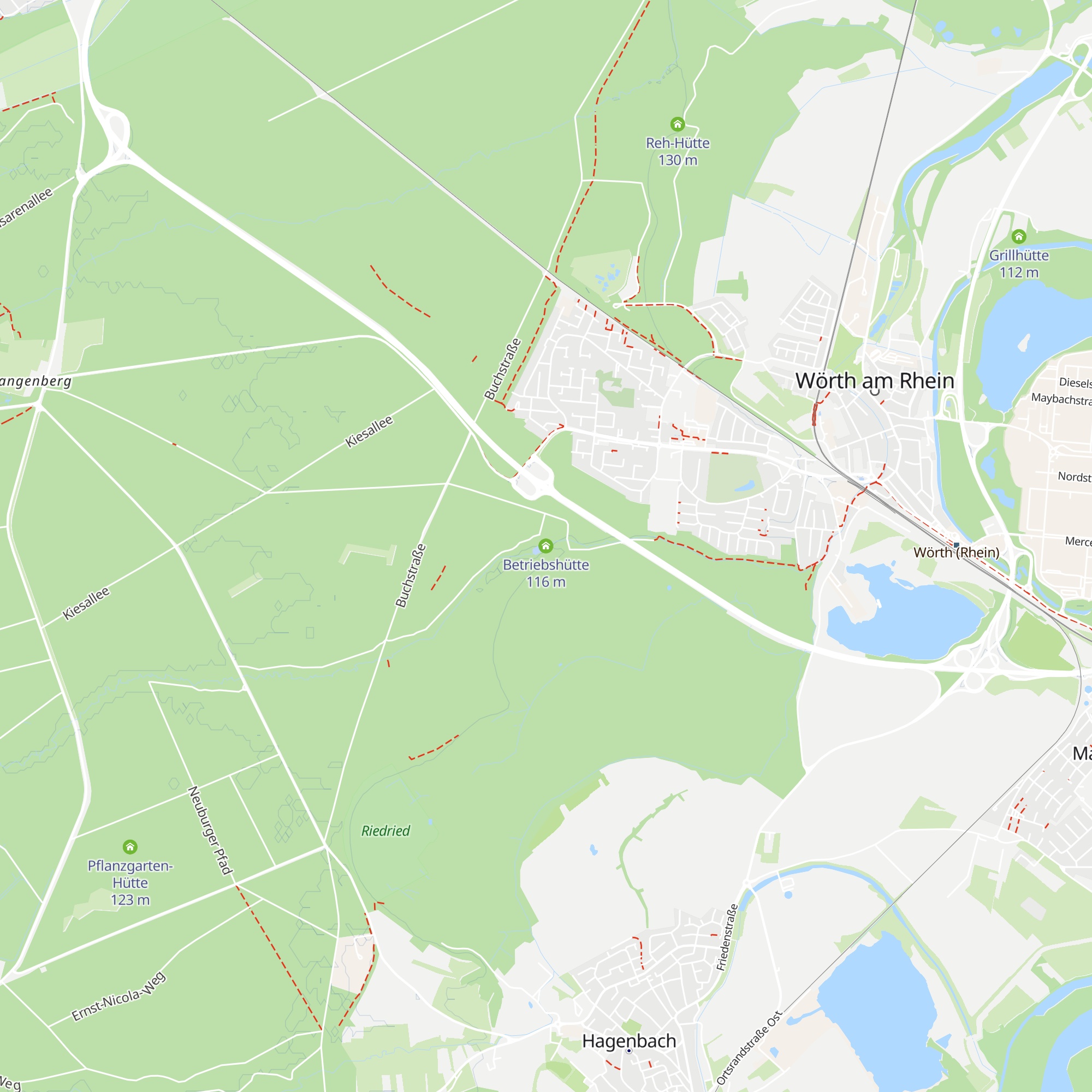 Betriebshütte map